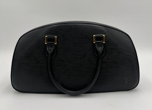 Louis Vuitton Jasmin Handbag-Black Epi