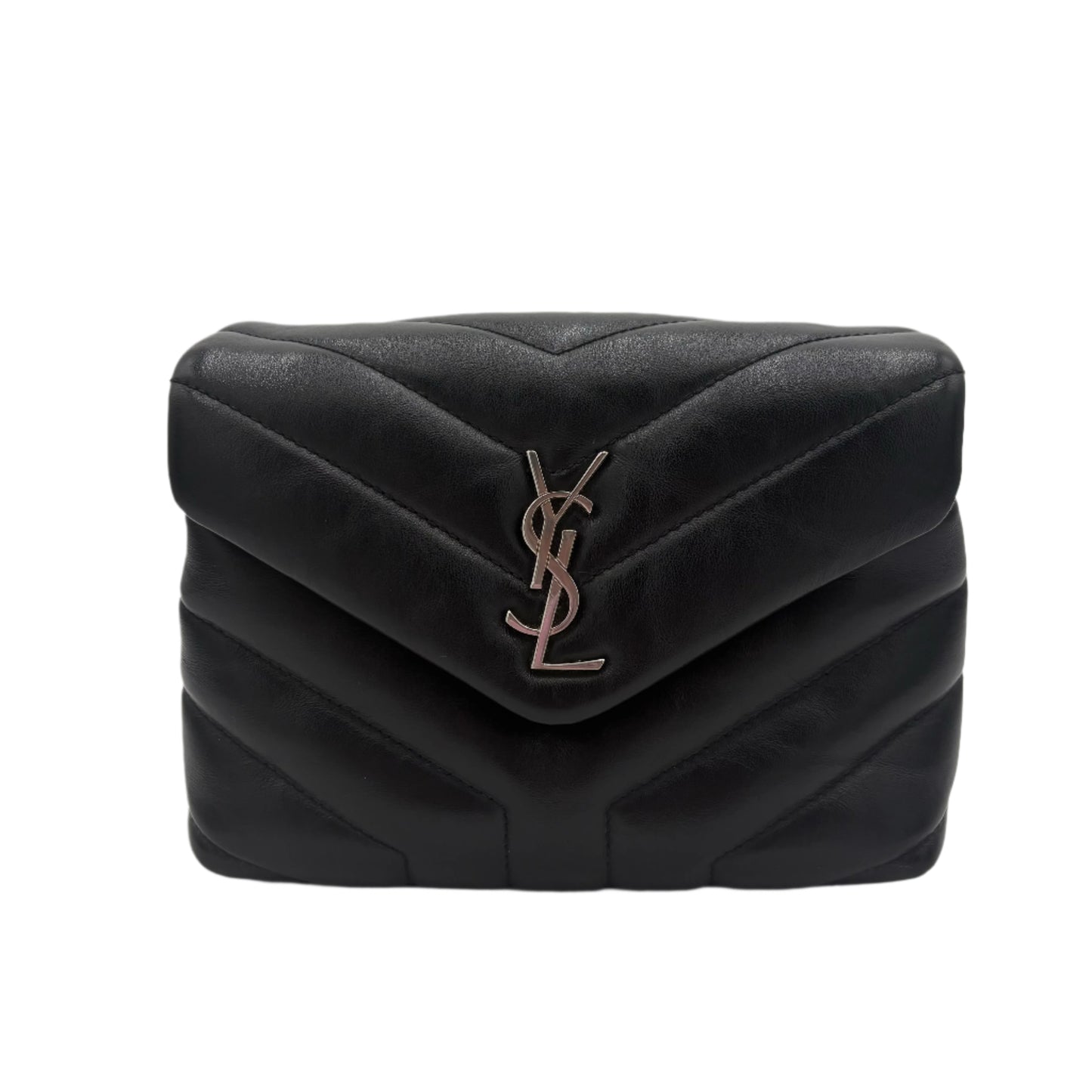 Yves Saint Laurent YSL Loulou Toy In Quilted Leather