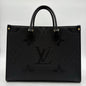 Louis Vuitton OnTheGo Empreinte Black Leather MM