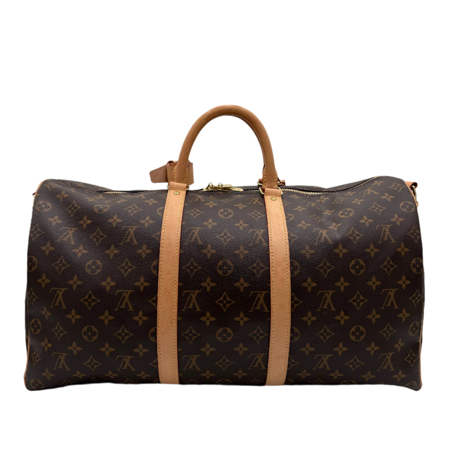 Chipped Louis Vuitton Keepall Bandouliere 50 Monogram