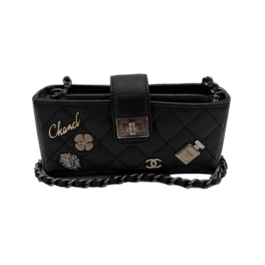 Chanel Lucky Charm Crossbody-Black