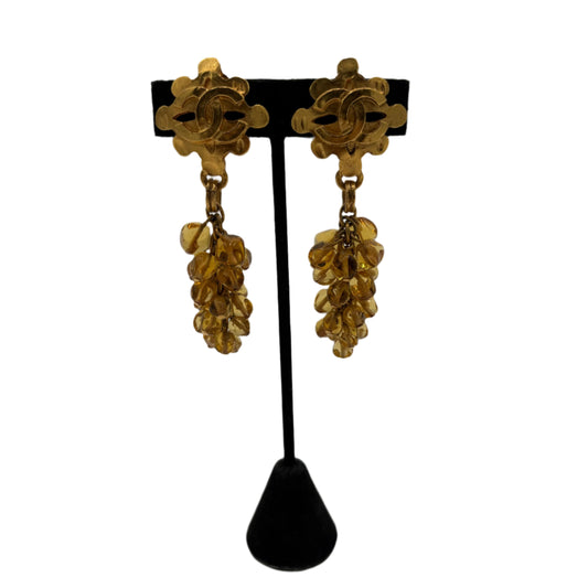 1994 Chanel Swing Stone Earrings