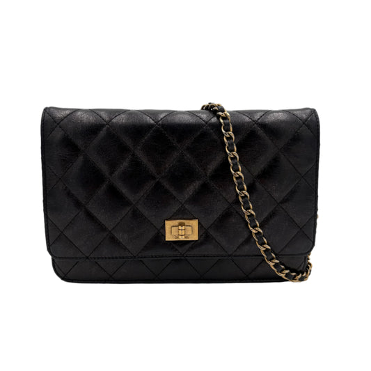 Chanel Wallet On Chain 2.55 Bag-Black