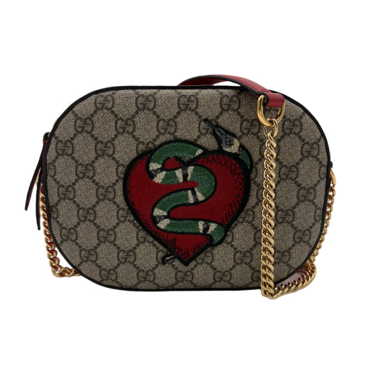 SUPER LIMITED Gucci Supreme Snake Crossbody Bag