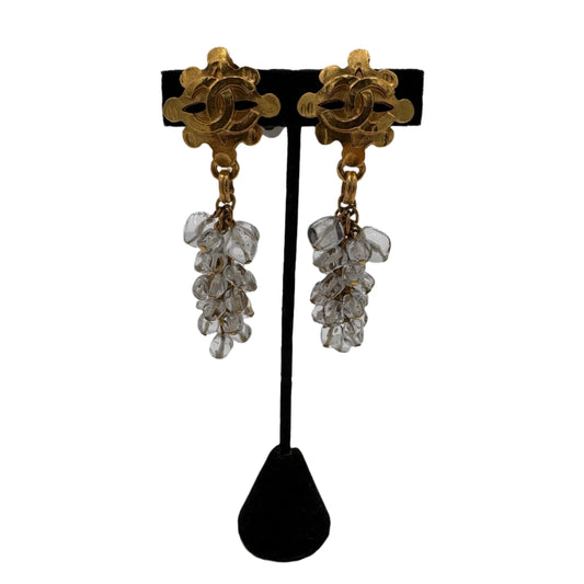 1994 Chanel Swing Stone Earrings