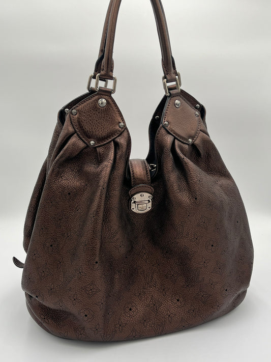 Louis Vuitton Mahina XL Hobo-Bronze : XL