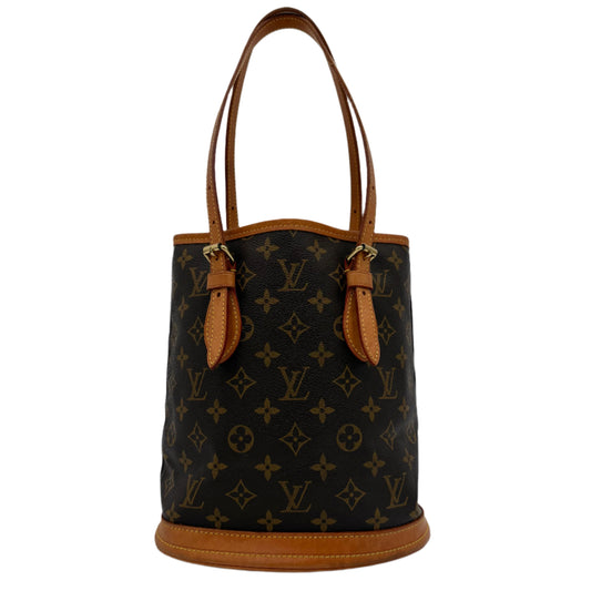 Louis Vuitton Bucket Bag PM-Monogram : Petite