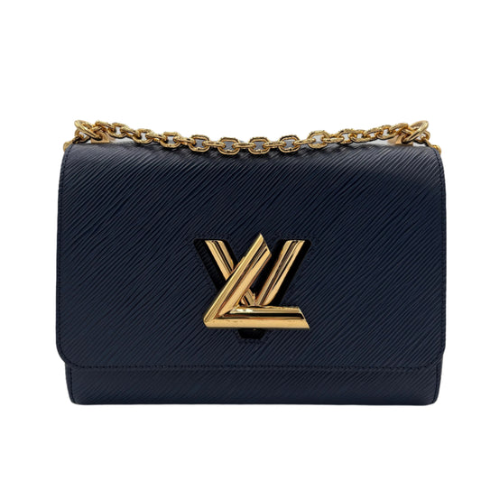 Louis Vuitton Epi Leather Twist Chipped-Navy : MM