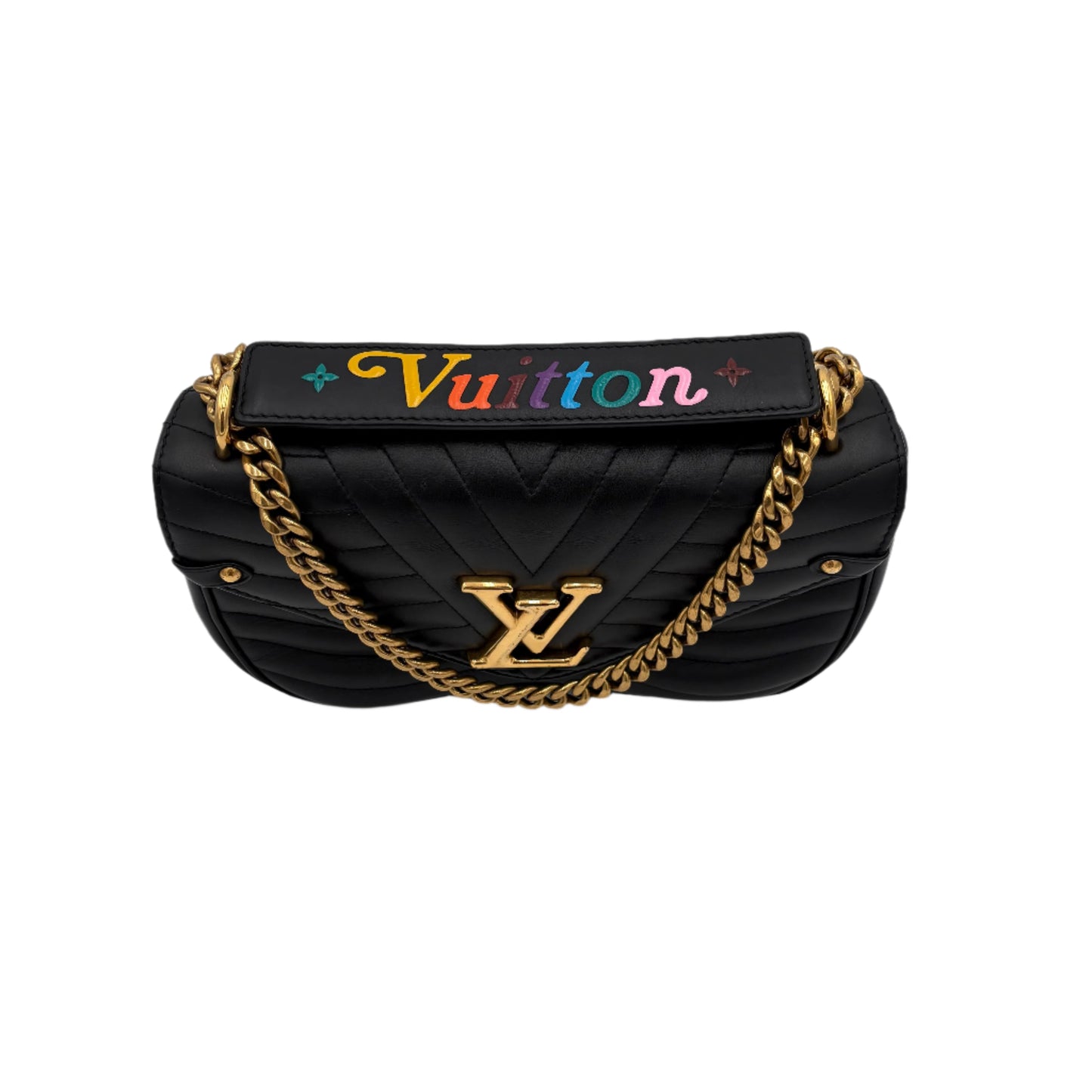 Louis Vuitton New Wave Chain Bg-Black : MM