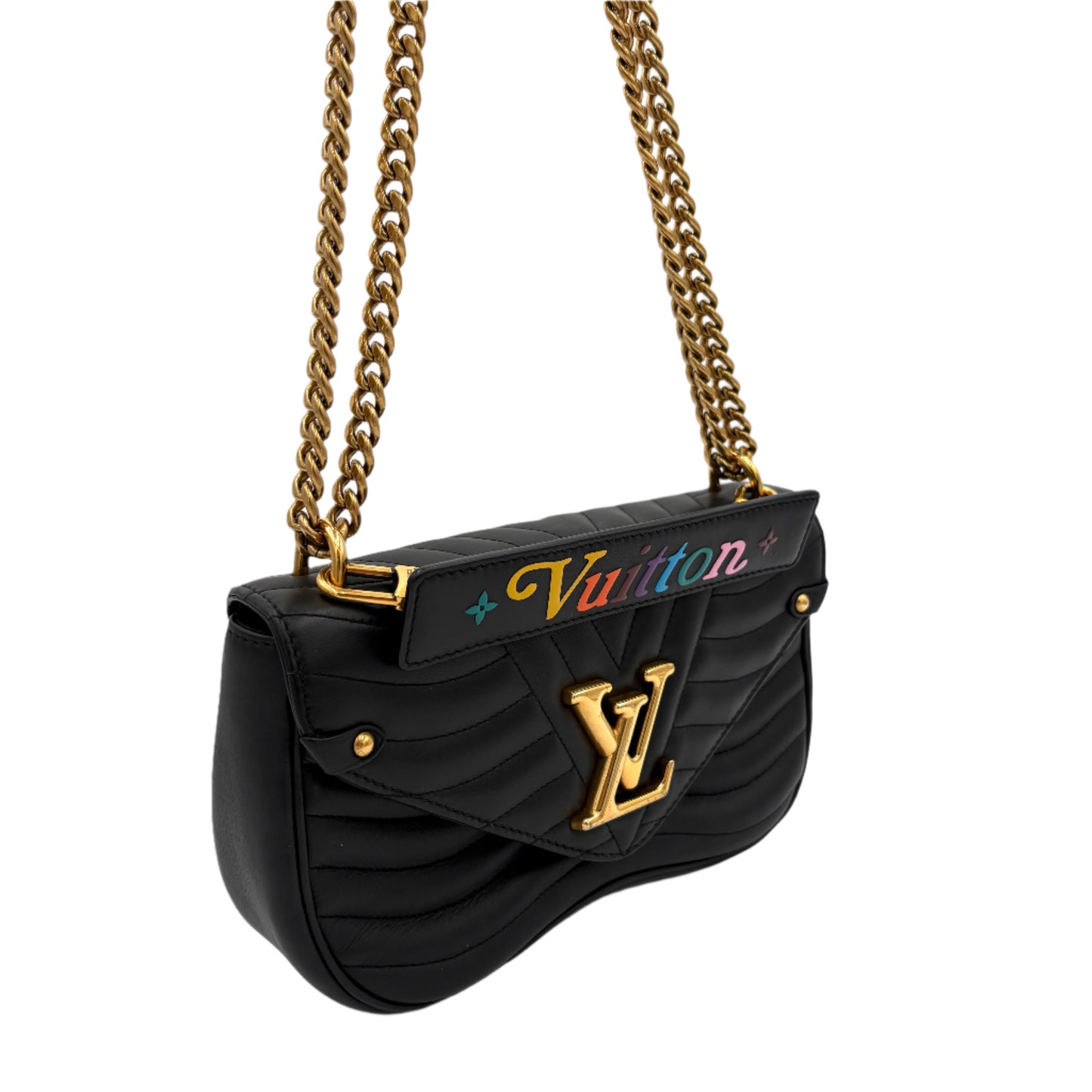 Louis Vuitton New Wave Chain Bg-Black : MM