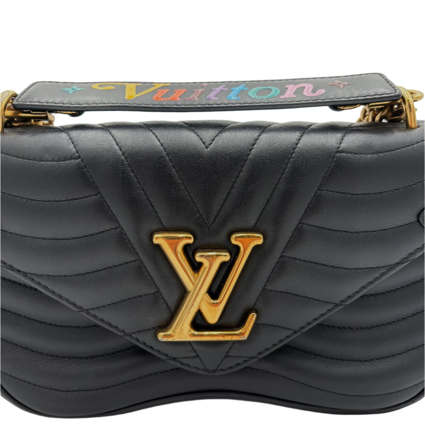 Louis Vuitton New Wave Chain Bg-Black : MM