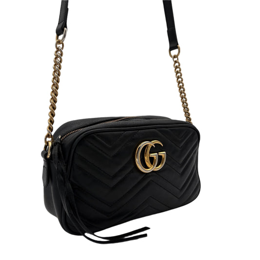 Gucci Black Marmont Shoulder Bag