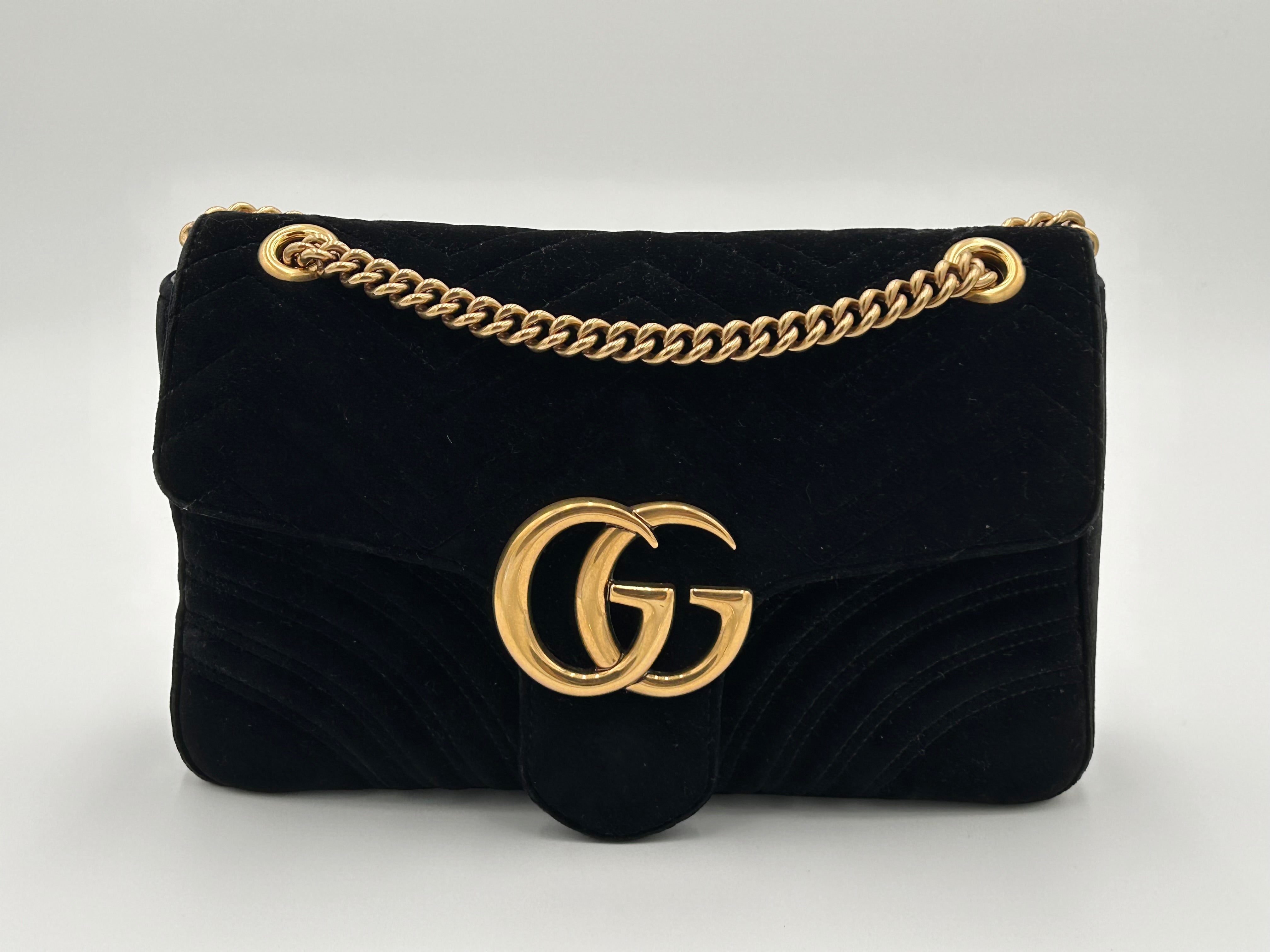 Gucci velvet bag medium sale