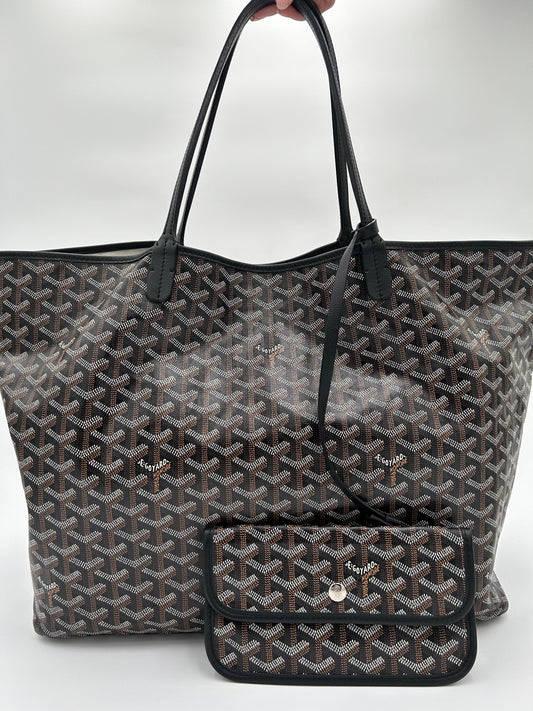 Goyard Goyardine St. Louis Tote-Black : GM