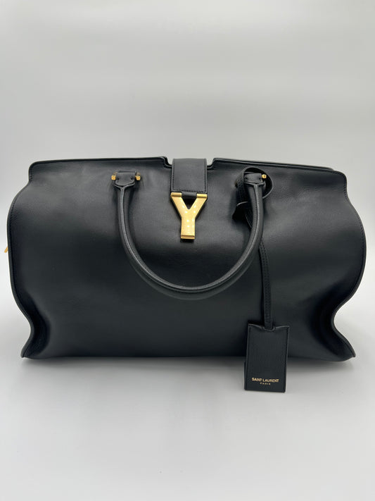 Saint Laurent Cabas ChYc Bag-Black