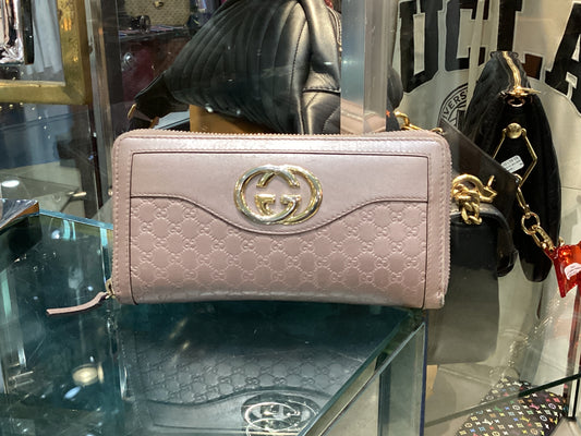 Gucci Guccissima Interlocking GG Wallet