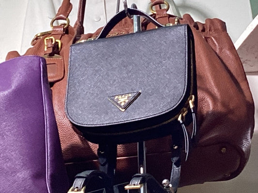 Prada Mini Odette 3Way Backpack/Shoulder Bag