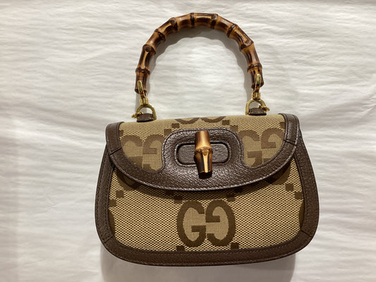 Gucci 1947 Bamboo Top Handle No Strap