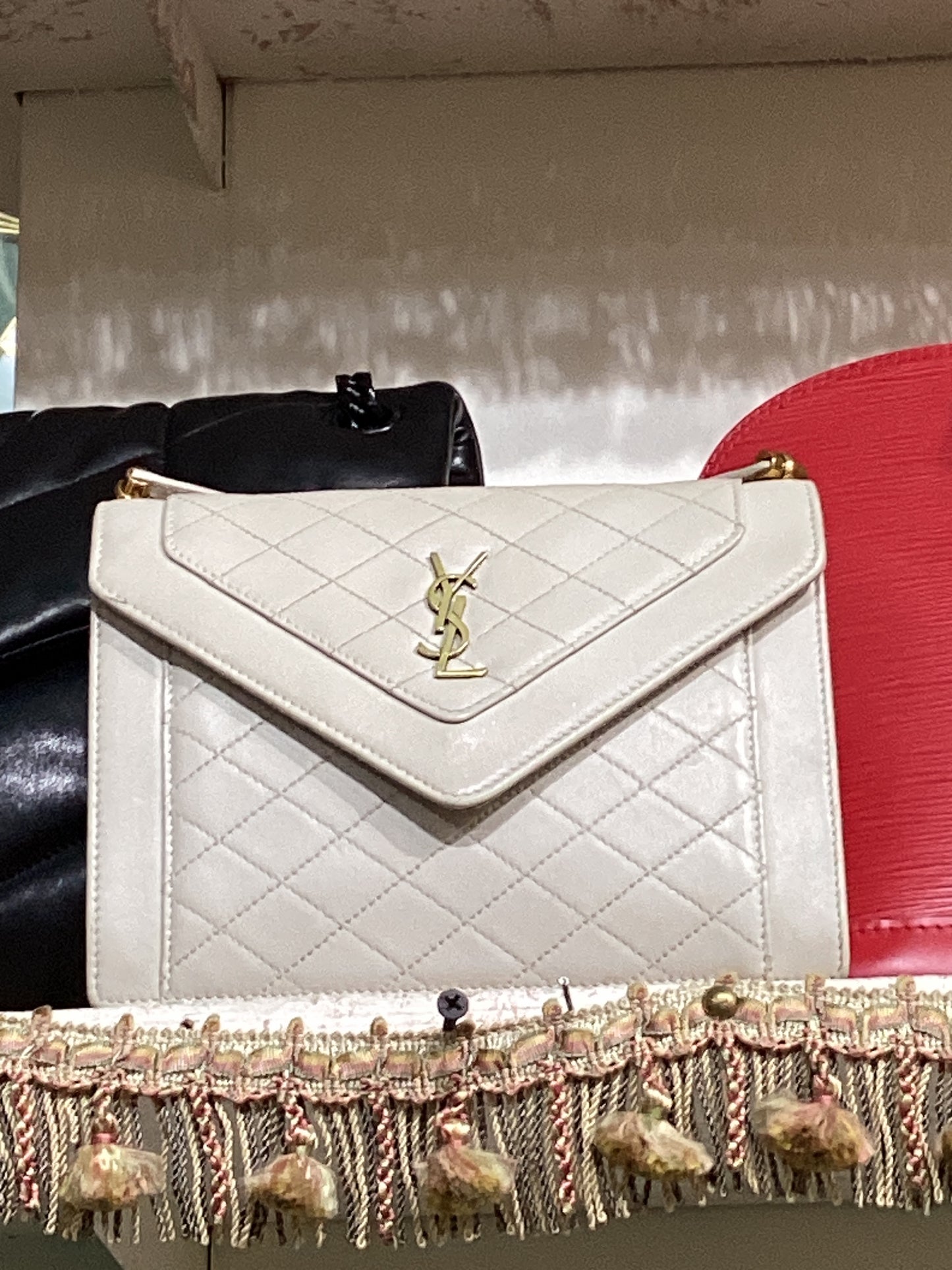 YSL Gaby Mini Satchel Quilted Lambskin